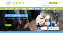 Desktop Screenshot of digitalmarketingsapiens.com