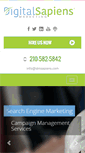 Mobile Screenshot of digitalmarketingsapiens.com